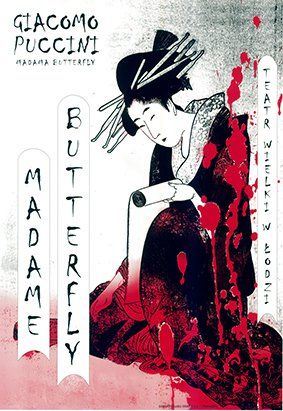 Plakat do spektaklu: MADAME BUTTERFLY
