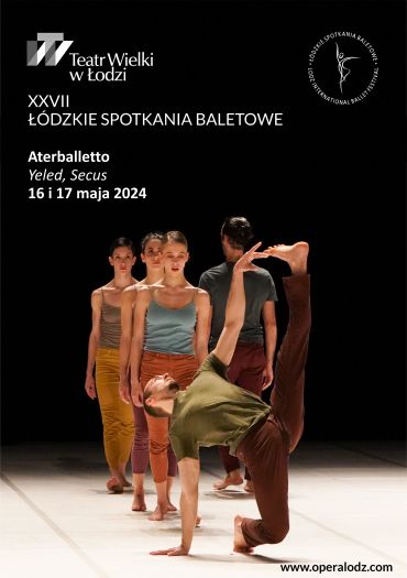 Poster for the spectacle: XXVII ŁSB / YELED, SECUS