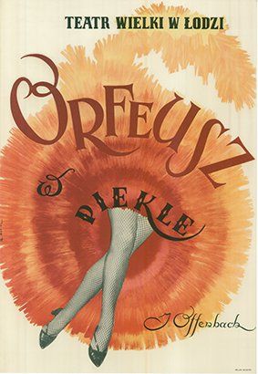 Plakat do spektaklu: Orphée aux enfers