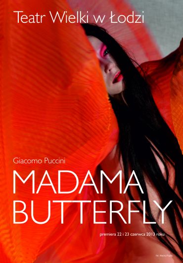 Poster for the spectacle: MADAMA BUTTERFLY