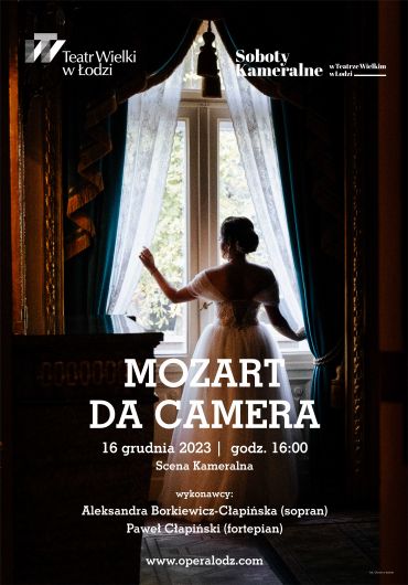 Poster for the spectacle: CHAMBER SATURDAYS: MOZART DA CAMERA