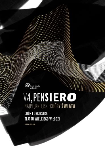 Poster for the spectacle: VA, PENSIERO – THE MOST BEAUTIFUL CHOIRS IN THE WORLD