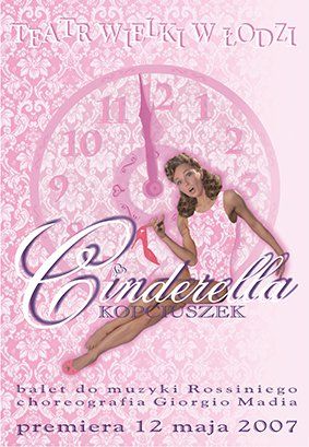 Plakat do spektaklu: CINDERELLA