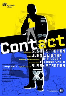 Plakat do spektaklu: CONTACT