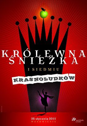 Plakat do spektaklu: KRÓLEWNA ŚNIEŻKA