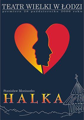 Plakat do spektaklu: HALKA