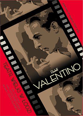 Plakat do spektaklu: VALENTINO