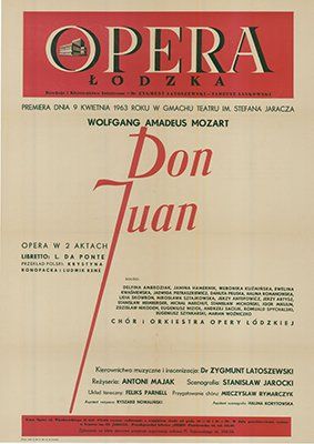 Plakat do spektaklu: DON JUAN