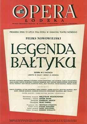 Plakat do spektaklu: LEGENDA BAŁTYKU