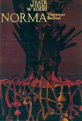 Plakat do spektaklu: NORMA