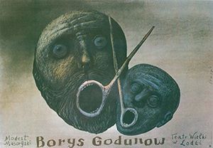 Plakat do spektaklu: BORYS GODUNOW