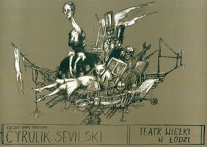 Plakat do spektaklu: CYRULIK SEWILSKI