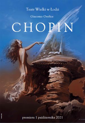 Plakat do spektaklu: CHOPIN