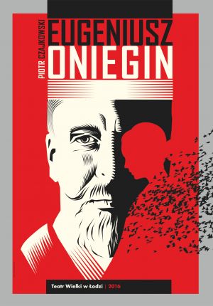 Plakat do spektaklu: EUGENIUSZ ONIEGIN