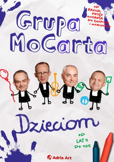 Plakat do spektaklu: Grupa MoCarta – Dzieciom