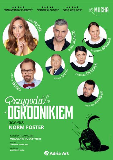 Plakat do spektaklu: Przygoda z ogrodnikiem