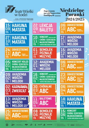 Plakat do spektaklu: NIEDZIELNE PORANKI: LEKCJA BALETU