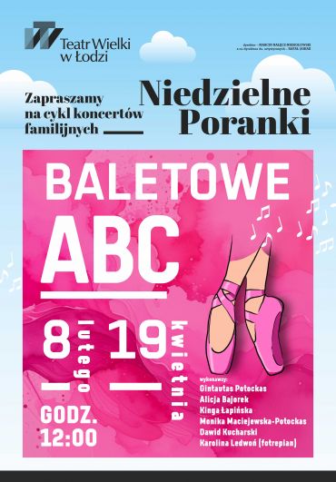 Plakat do spektaklu: BALETOWE ABC 