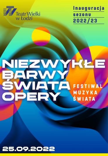 Plakat do spektaklu: NIEZWYKŁE BARWY ŚWIATA OPERY