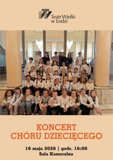 Plakat do spektaklu: KONCERT CHÓRU DZIECIĘCEGO