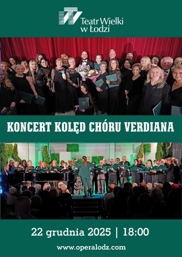 Plakat do spektaklu: CHÓR VERDIANA - KONCERT KOLĘD