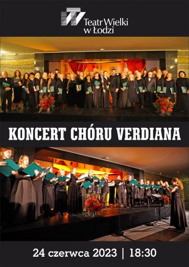 Plakat do spektaklu: KONCERT CHÓRU VERDIANA