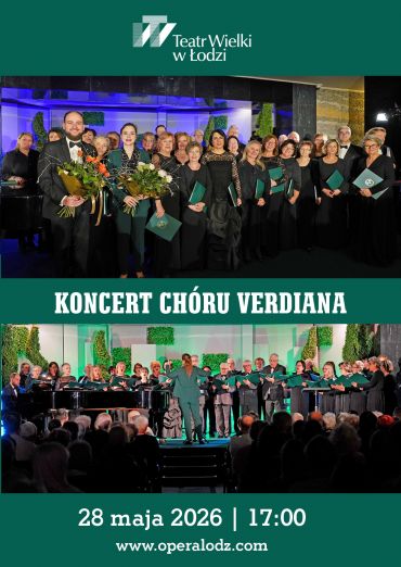 Plakat do spektaklu: KONCERT CHÓRU VERDIANA