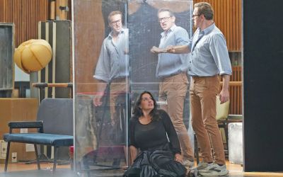 Daniel Mirosław (Scarpia), Anna Patalong (Tosca)