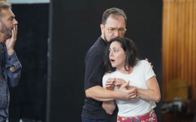 Giorgio Madia (reżyser), Krzysztof Szumański (Scarpia), Sarah Tisba (Tosca)
