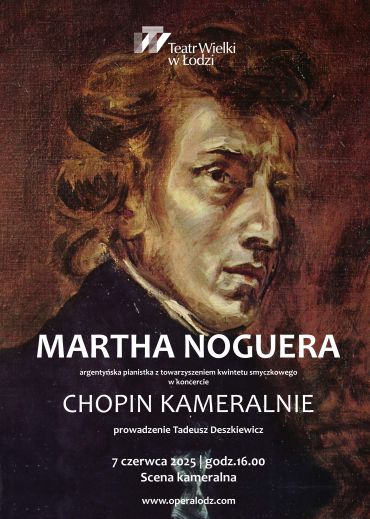 Plakat do spektaklu: CHOPIN KAMERALNIE