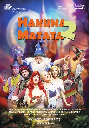 Plakat do spektaklu: NIEDZIELNE PORANKI: HAKUNA MATATA 2