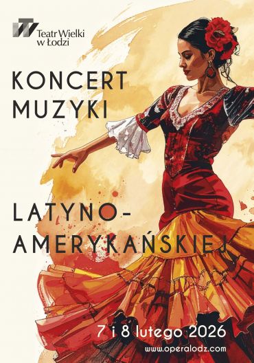 Plakat do spektaklu: KONCERT MUZYKI LATYNOAMERYKAŃSKIEJ