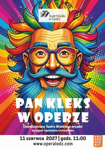 Plakat do spektaklu: PAN KLEKS W OPERZE