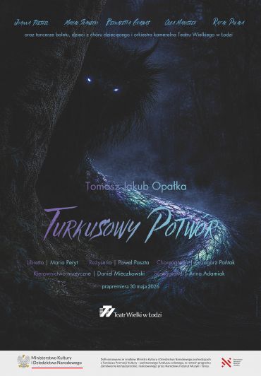 Poster for the spectacle: BLUE MONSTER