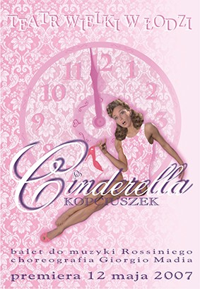 Plakat do spektaklu: CINDERELLA / KOPCIUSZEK