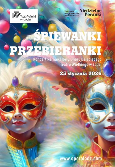 Plakat do spektaklu: KONCERT KARNAWAŁOWY CHÓRU DZIECIĘCEGO